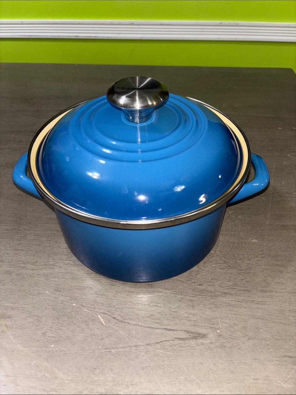 Le Creuset - Enamel on Steel Petite Traditional stockpot 3.8 quart inMarseilles